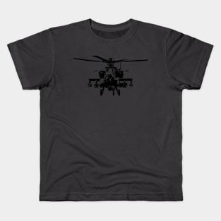 AH-64 Apache Helicopter Kids T-Shirt